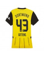 Ženske Nogometnih dresov Borussia Dortmund Jamie Bynoe-Gittens #43 Domači 2024-25 Kratki rokavi